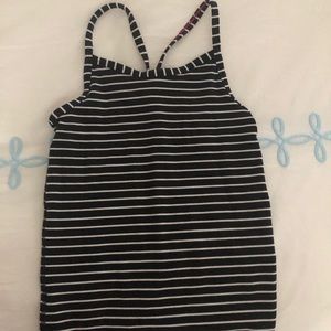 Ivivva by Lululemon striped tank top